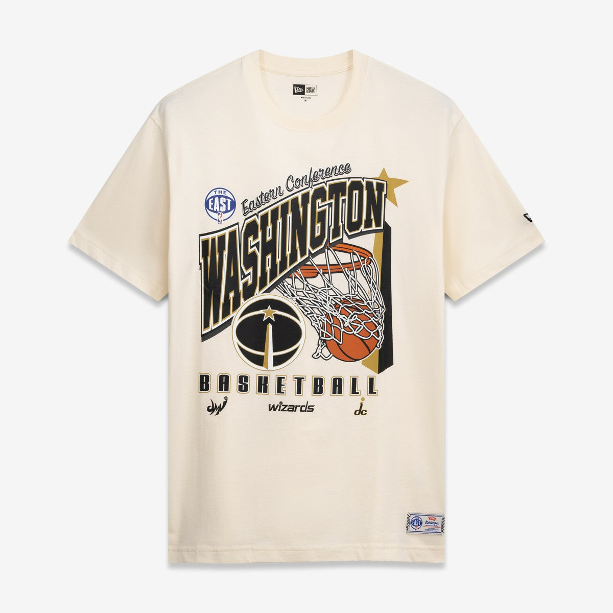 NBA Washington Wizards Oversized City Edition Remix Vintage T-Shirt