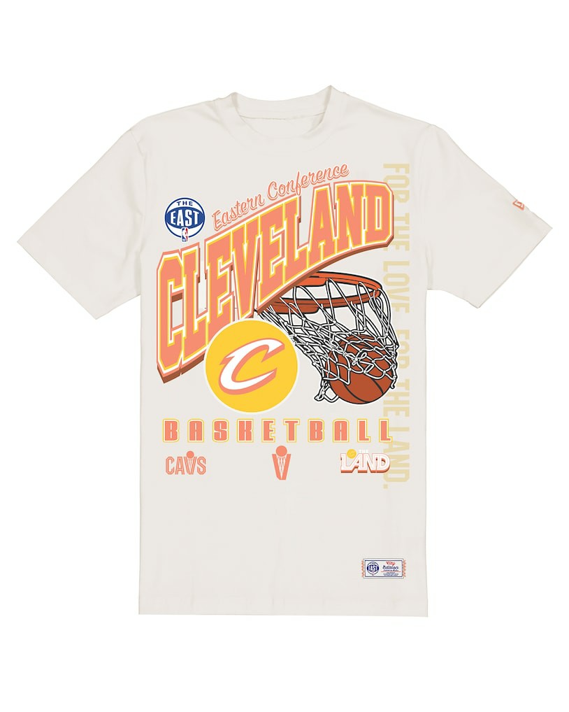 NBA Cleveland Cavaliers Oversized City Edition Remix Vintage T-Shirt sale