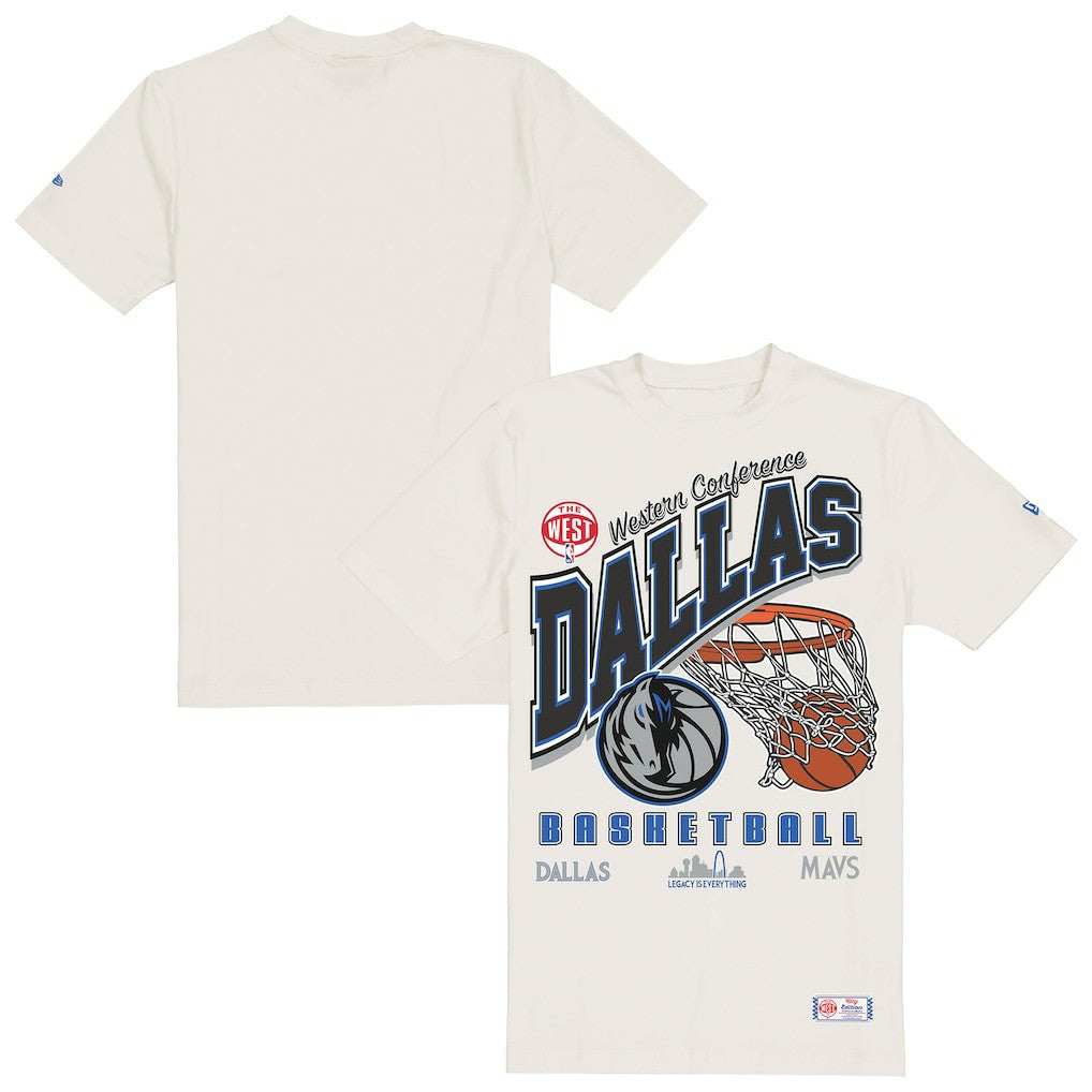 NBA Dallas Mavericks Oversized City Edition Remix Vintage T-Shirt sale