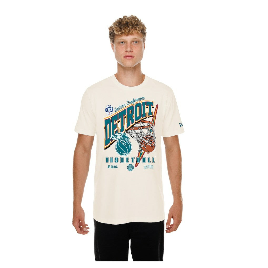 NBA Detroit Pistons Oversized City Edition Remix Vintage T-Shirt sale