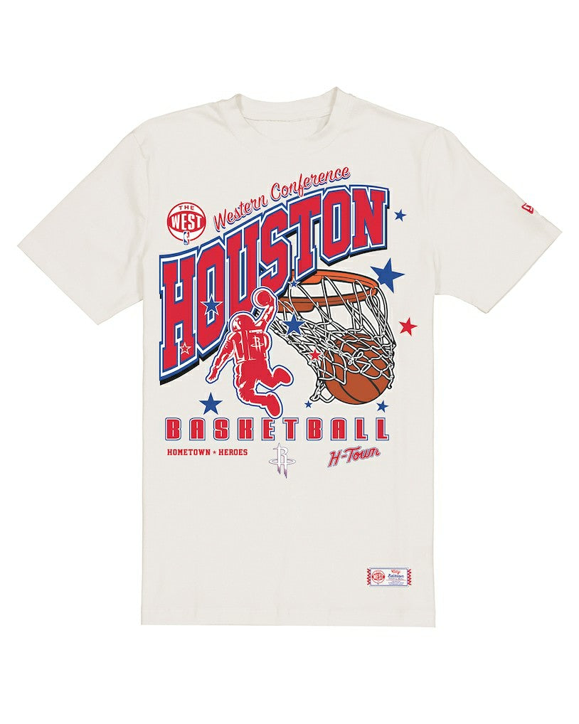 NBA Houston Rockets Oversized City Edition Remix Vintage T-Shirt sale