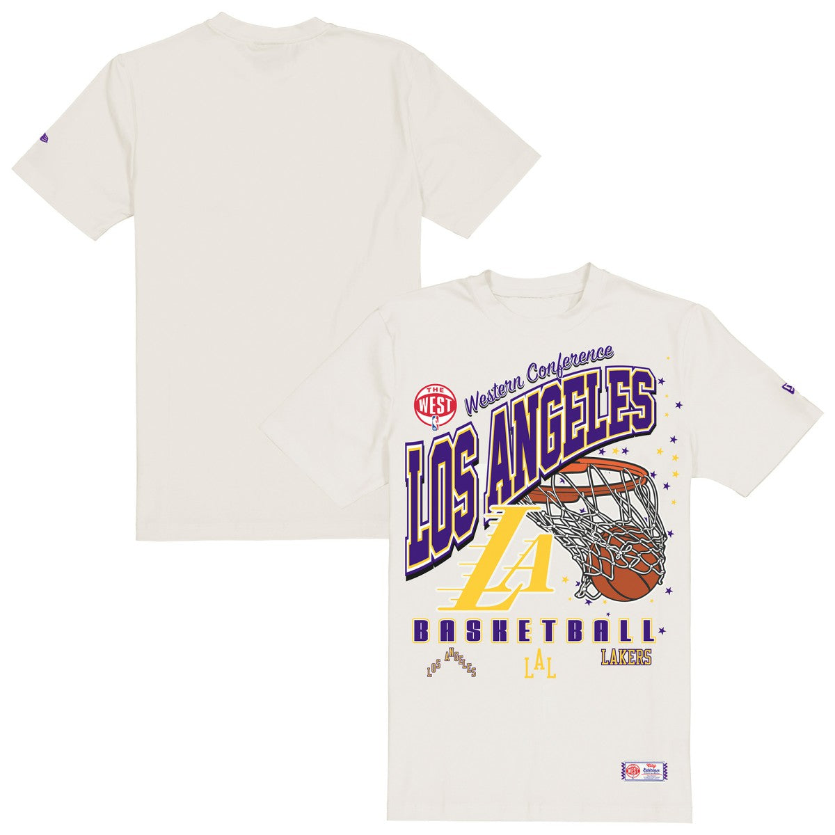 NBA Los Angeles Lakers Oversized City Edition Remix Vintage T-Shirt