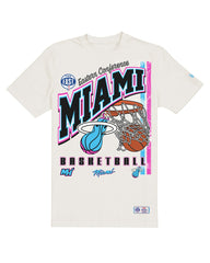 NBA Miami Heat Oversized City Edition Remix Vintage T-Shirt