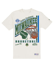 NBA Milwaukee Bucks Oversized City Edition Remix Vintage T-Shirt