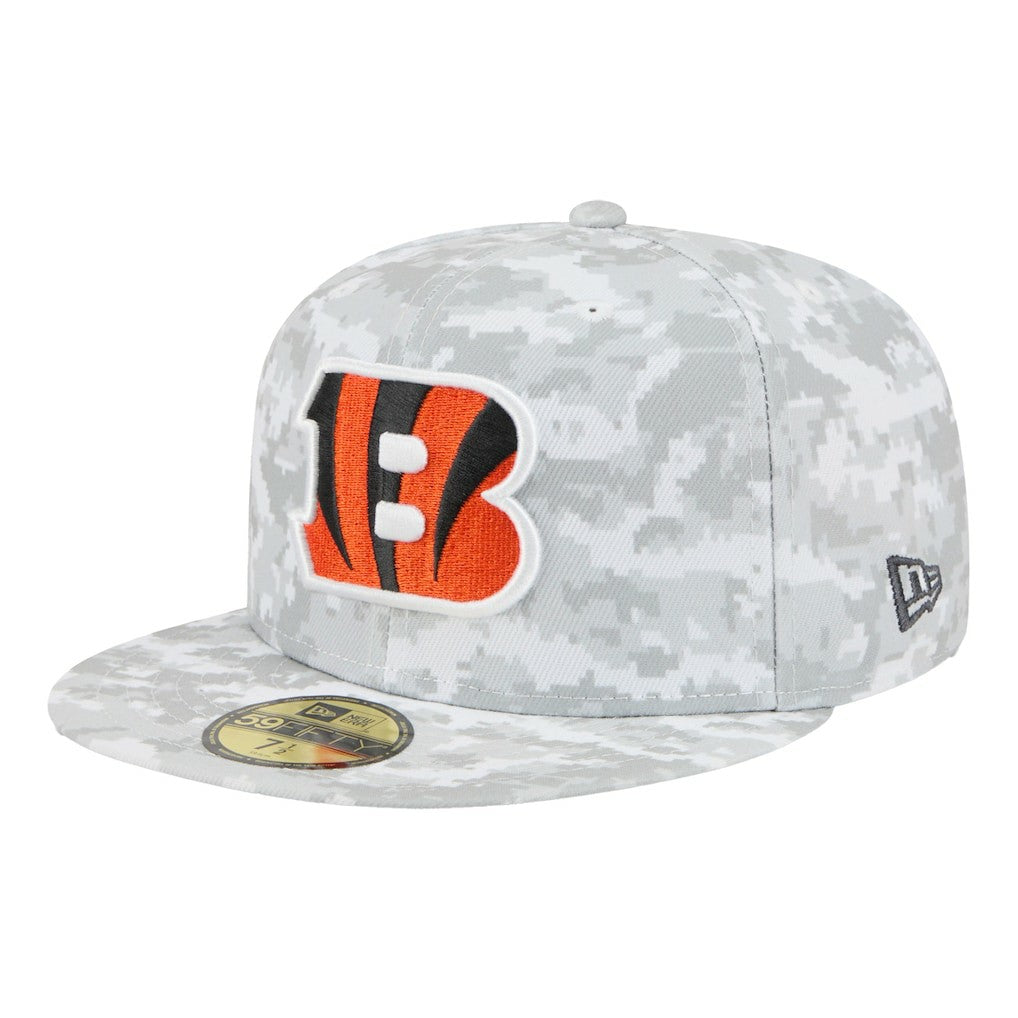 2025 Salute to Service Fan Pack 59FIFTY Fitted Hat - Cincinnati Bengals