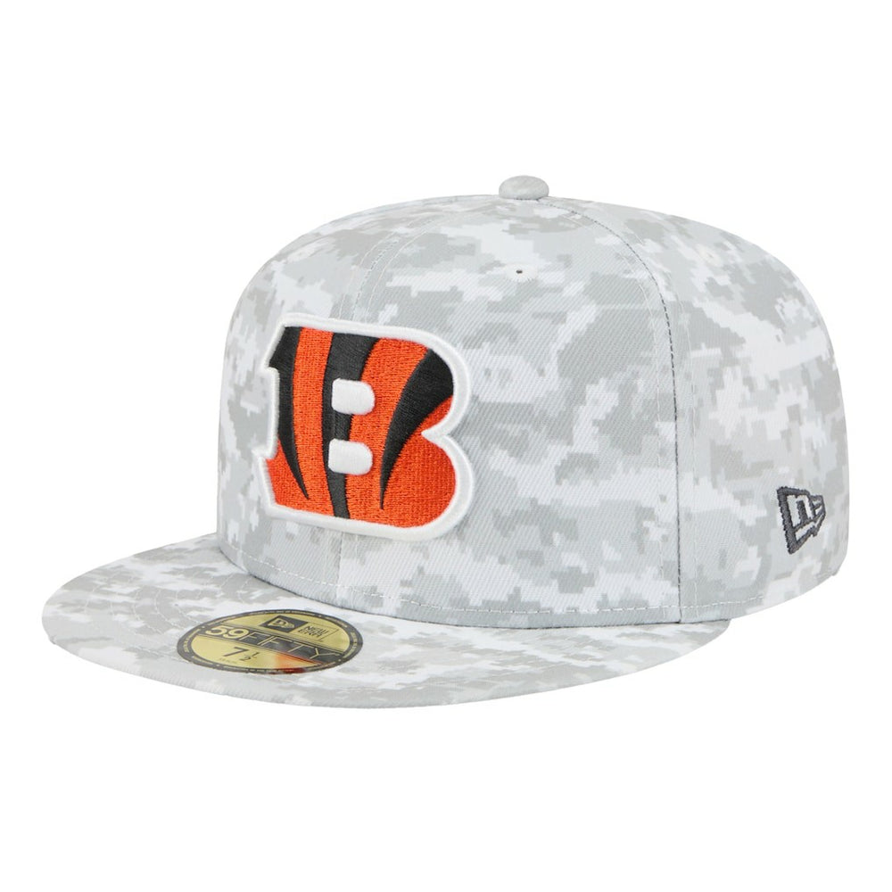 2025 Salute to Service Fan Pack 59FIFTY Fitted Hat - Cincinnati Bengals