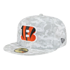 2025 Salute to Service Fan Pack 59FIFTY Fitted Hat - Cincinnati Bengals