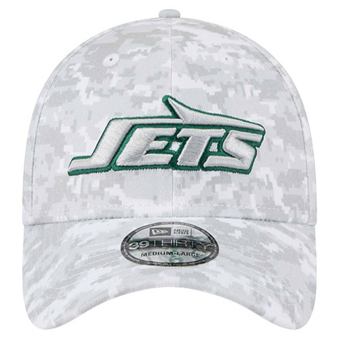 2025 Salute to Service Digital Camo Fan Pack 39THIRTY Flex Hat - New York Jets