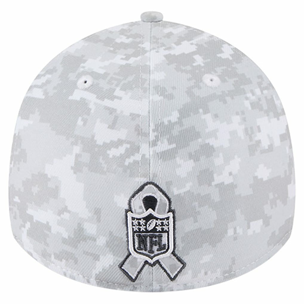 2025 Salute to Service Digital Camo Fan Pack 39THIRTY Flex Hat - Baltimore Ravens