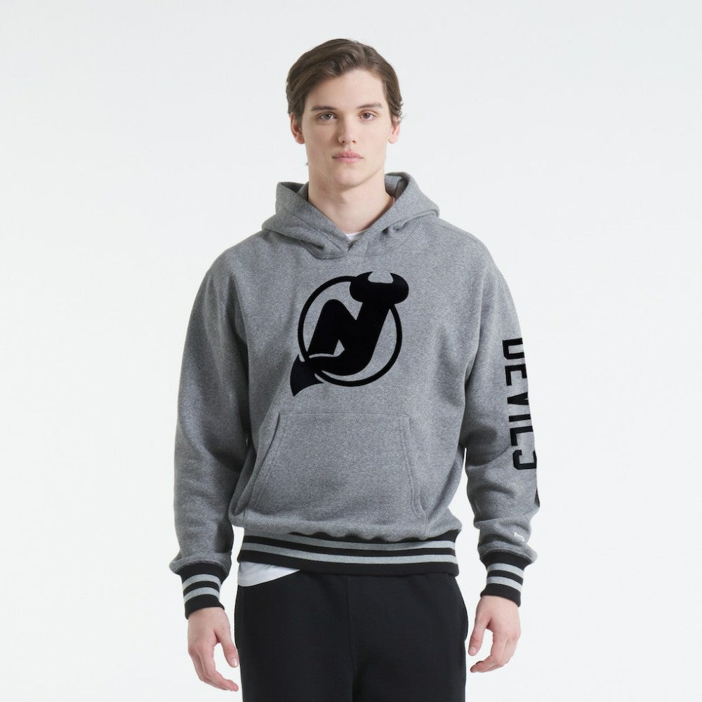 NHL Dark Heather Gray New Jersey Devils Todd Snyder Pullover Hoodie
