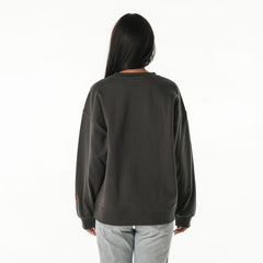 The Wild Collective Women's Rock Crystal Oversized Crewneck Sweatshirt - Washington Commanders