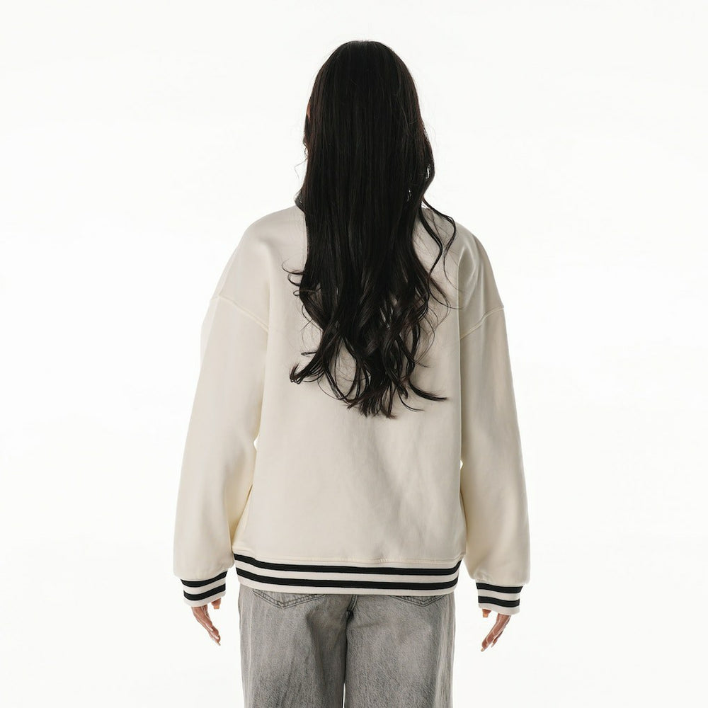 The Wild Collective Women's Oversized Vintage French Terry Sweatshirt - Las Vegas Raiders
