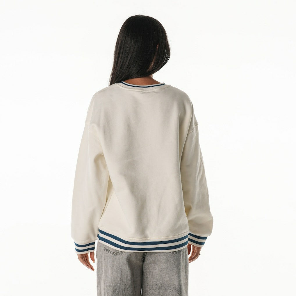 The Wild Collective Women's Oversized Vintage French Terry Sweatshirt - Miami Dolphins