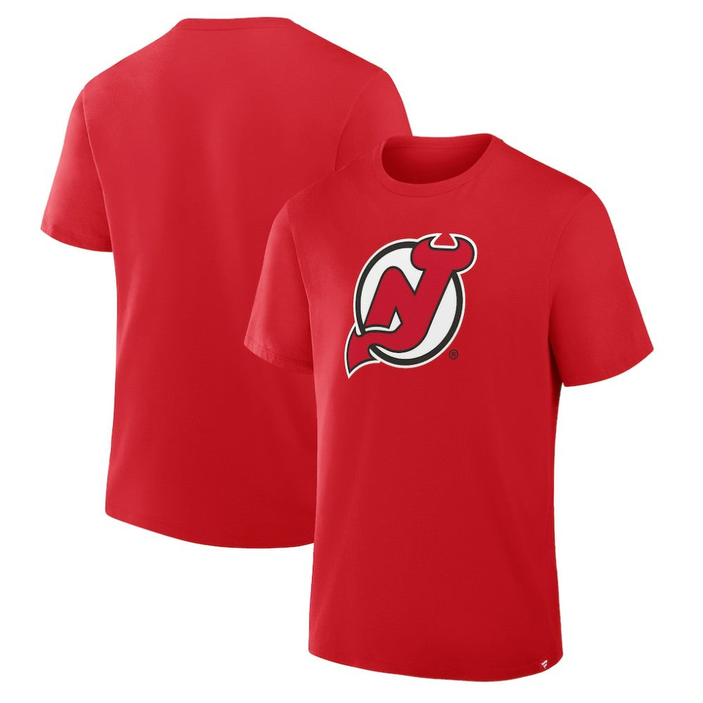 NHL Red New Jersey Devils Fanatics Essential Legacy T-Shirt