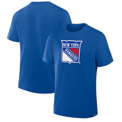 NHL Blue New York Rangers Fanatics Essential Legacy T-Shirt
