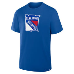 NHL Blue New York Rangers Fanatics Essential Legacy T-Shirt
