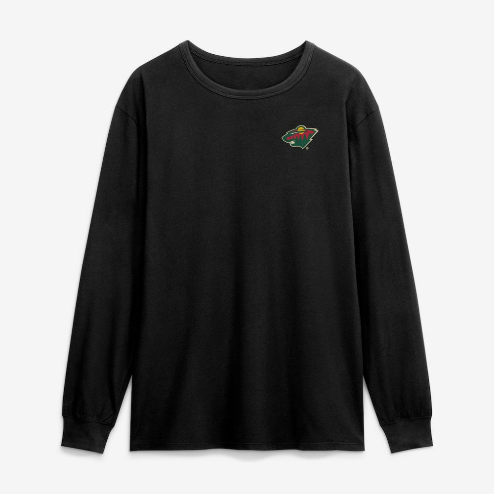 NHL Black Minnesota Wild Fanatics Game Long Sleeve T-Shirt