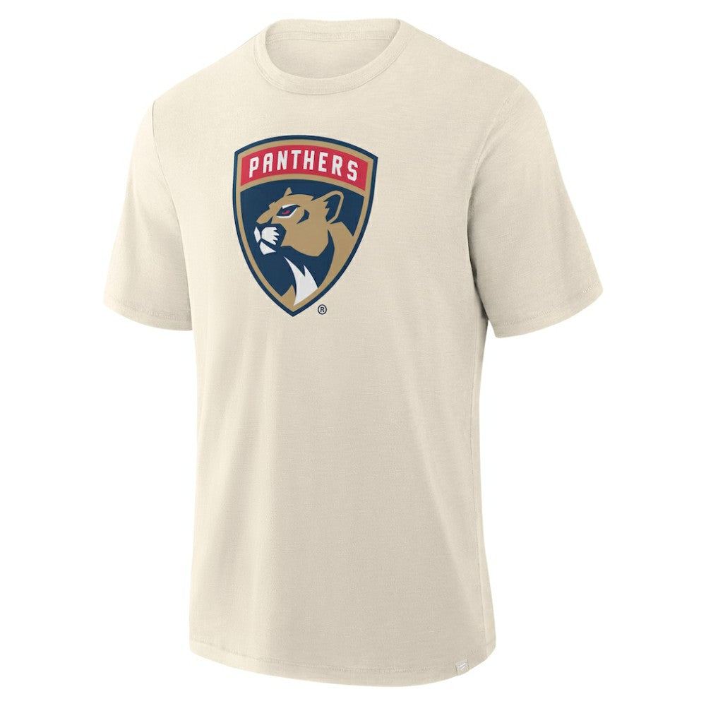 NHL Cream Florida Panthers Fanatics Stadium Slub T-Shirt