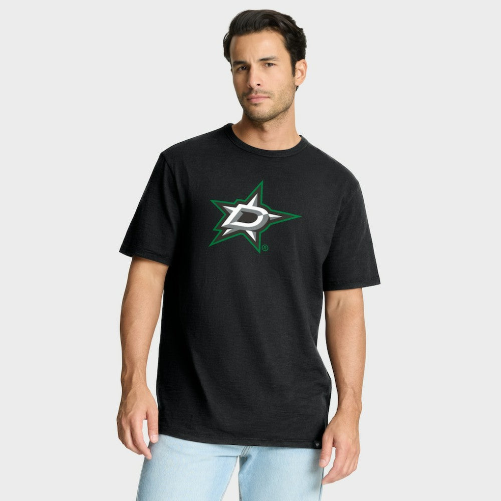NHL Black Dallas Stars Fanatics Stadium Slub T-Shirt