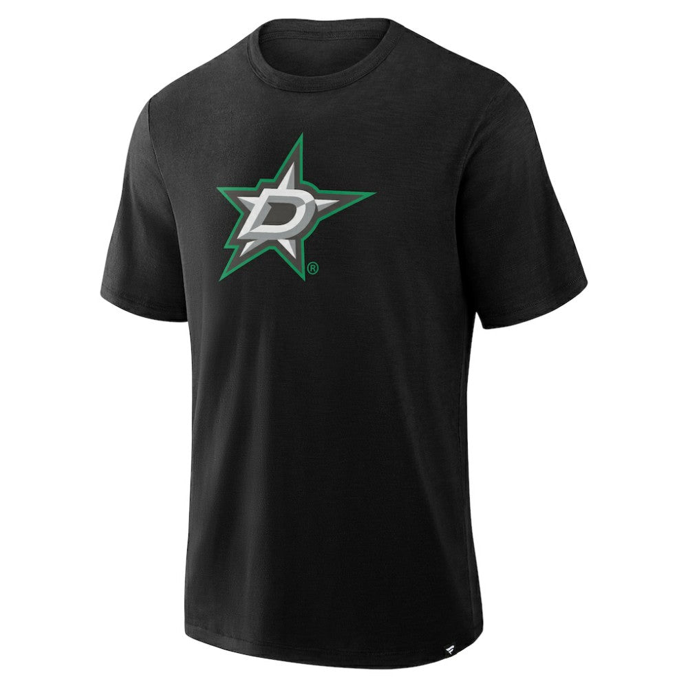 NHL Black Dallas Stars Fanatics Stadium Slub T-Shirt