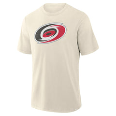 NHL Cream Carolina Hurricanes Fanatics Stadium Slub T-Shirt