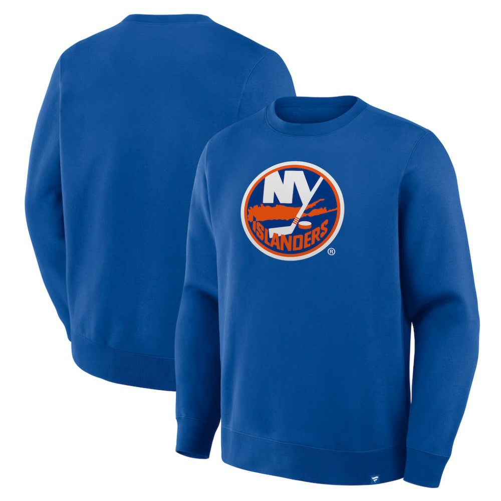 NHL Royal New York Islanders Fanatics Essential Legacy Sweatshirt