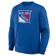 NHL Blue New York Rangers Fanatics Essential Legacy Sweatshirt
