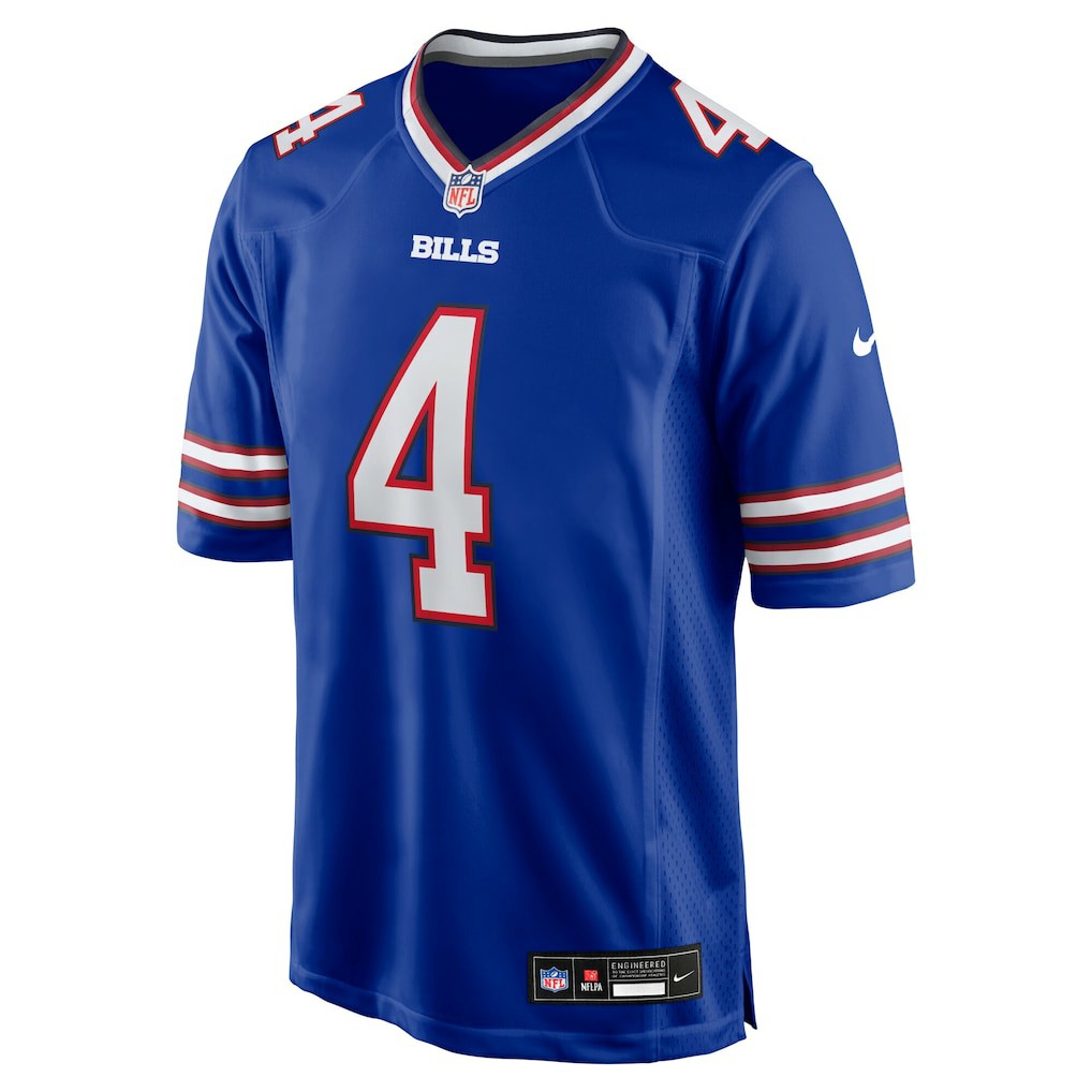 James Cook III  Team Game Jersey - Buffalo Bills