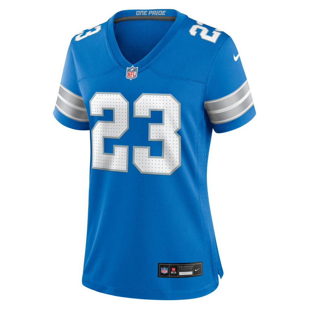 Rock Ya-Sin  Women's Team Game Jersey - Detroit Lions