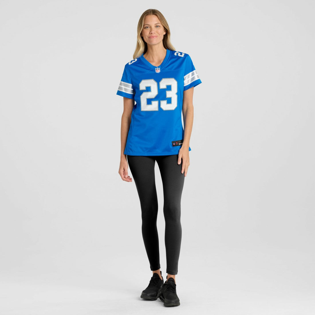 Rock Ya-Sin  Women's Team Game Jersey - Detroit Lions