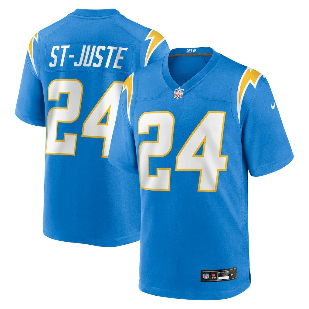 Benjamin St-Juste  Team Game Jersey - Los Angeles Chargers