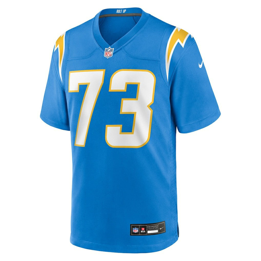 Mekhi Becton  Team Game Jersey - Los Angeles Chargers