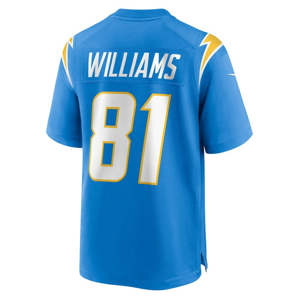 Mike Williams  Team Game Jersey - Los Angeles Chargers