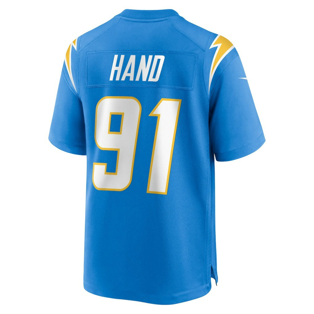 Da'Shawn Hand  Team Game Jersey - Los Angeles Chargers