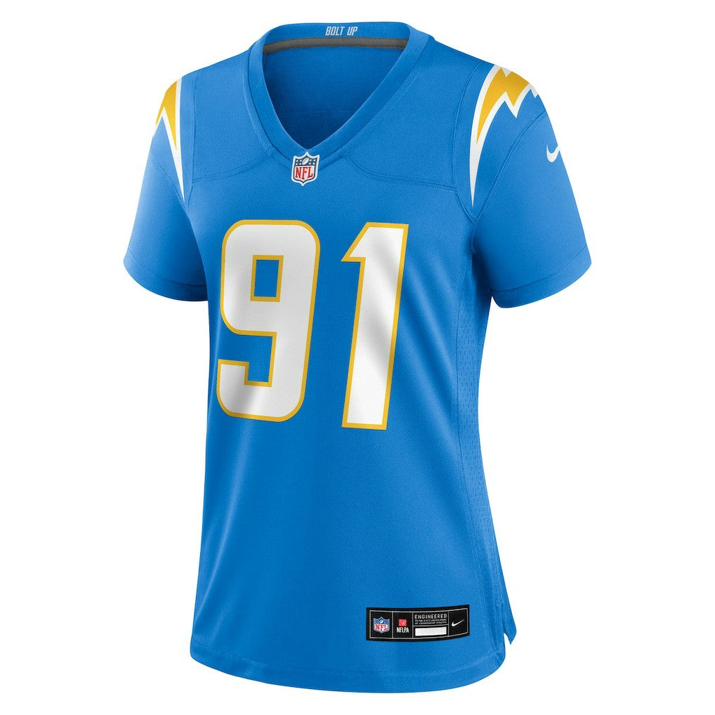 Da'Shawn Hand  Women's Team Game Jersey - Los Angeles Chargers