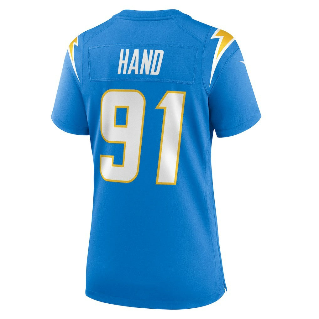 Da'Shawn Hand  Women's Team Game Jersey - Los Angeles Chargers