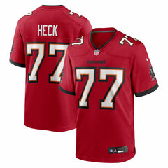 Charlie Heck  Team Game Jersey - Tampa Bay Buccaneers