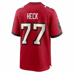 Charlie Heck  Team Game Jersey - Tampa Bay Buccaneers