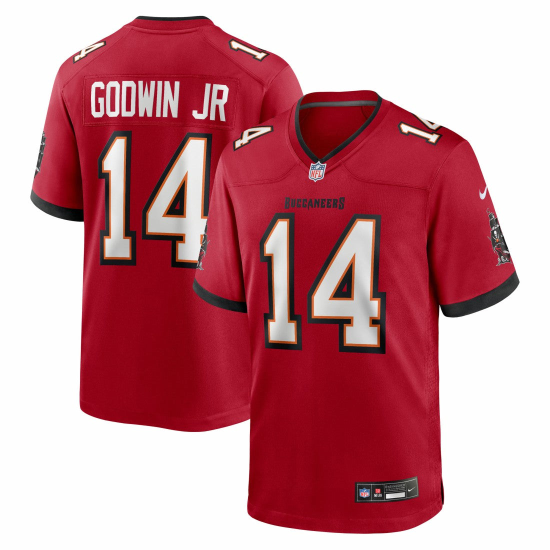Chris Godwin Jr.  Game Player Jersey - Tampa Bay Buccaneers