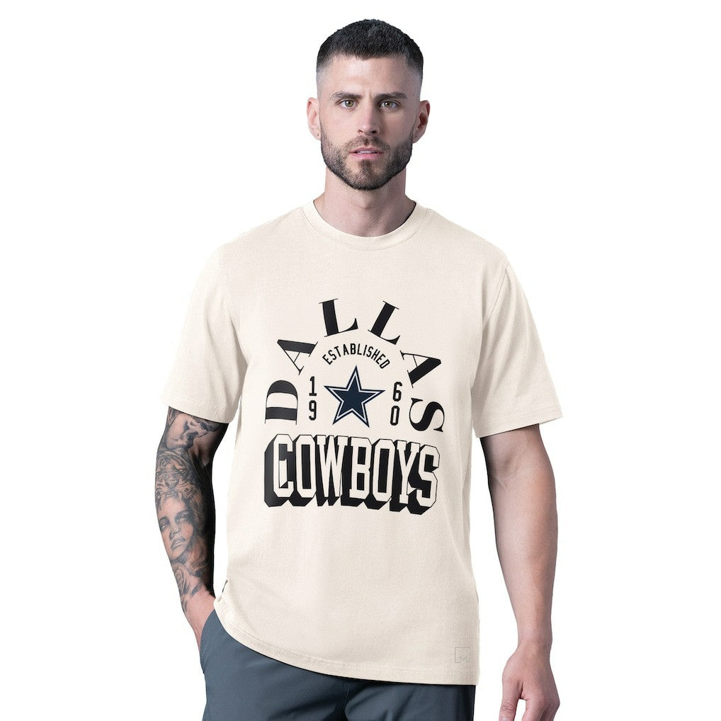 MSX by Michael Strahan Whiteout Vintage T-Shirt - Dallas Cowboys
