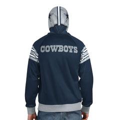 Pro Player Helmet Full-Zip Hooded Track Jacket - Dallas Cowboys
