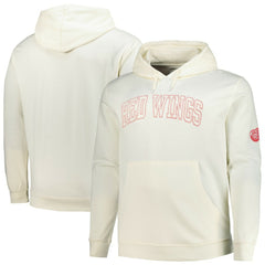 NHL Cream Detroit Red Wings Fanatics Big &Tall Stitch Hoodie