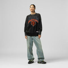 Women's Delineate Mineral Wash Crewneck Sweatshirt - Chicago Bears