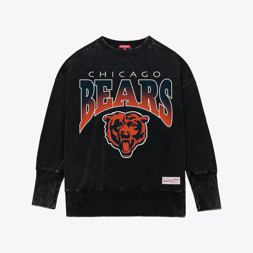 Women's Delineate Mineral Wash Crewneck Sweatshirt - Chicago Bears