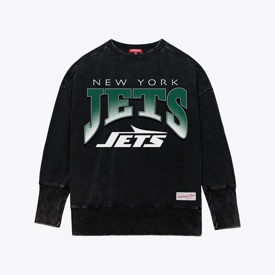 Women's Delineate Mineral Wash Crewneck Sweatshirt - New York Jets