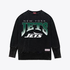 Women's Delineate Mineral Wash Crewneck Sweatshirt - New York Jets