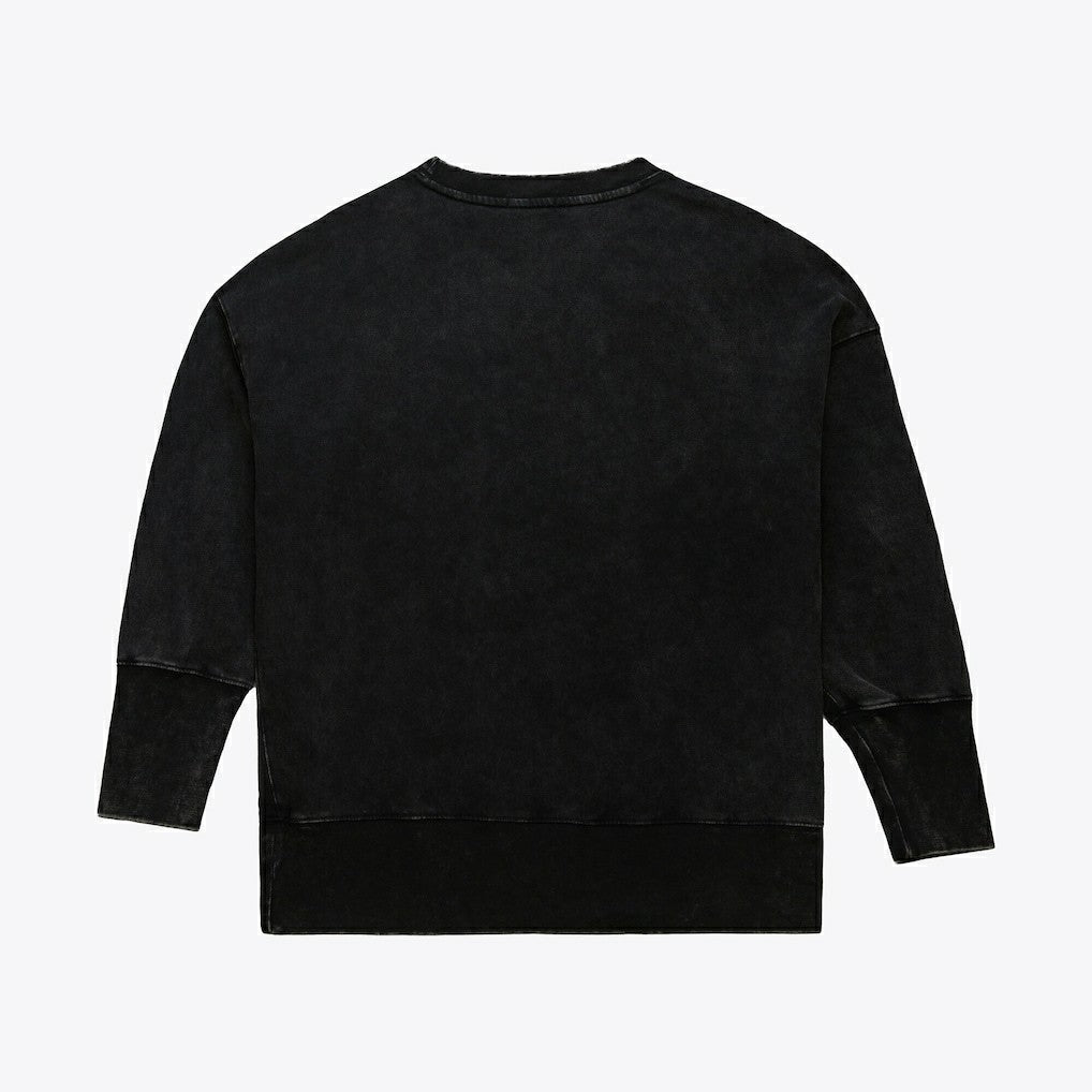 Women's Delineate Mineral Wash Crewneck Sweatshirt - Pittsburgh Steelers