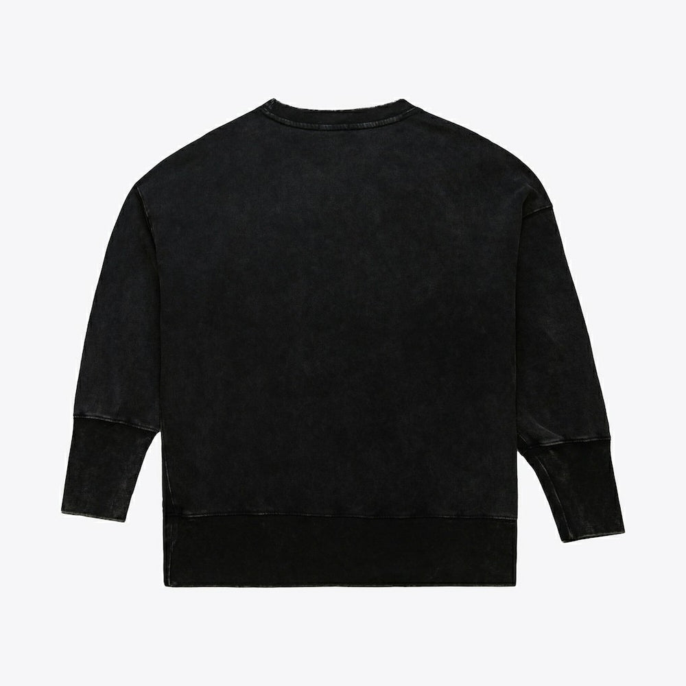 Women's Delineate Mineral Wash Crewneck Sweatshirt - Pittsburgh Steelers