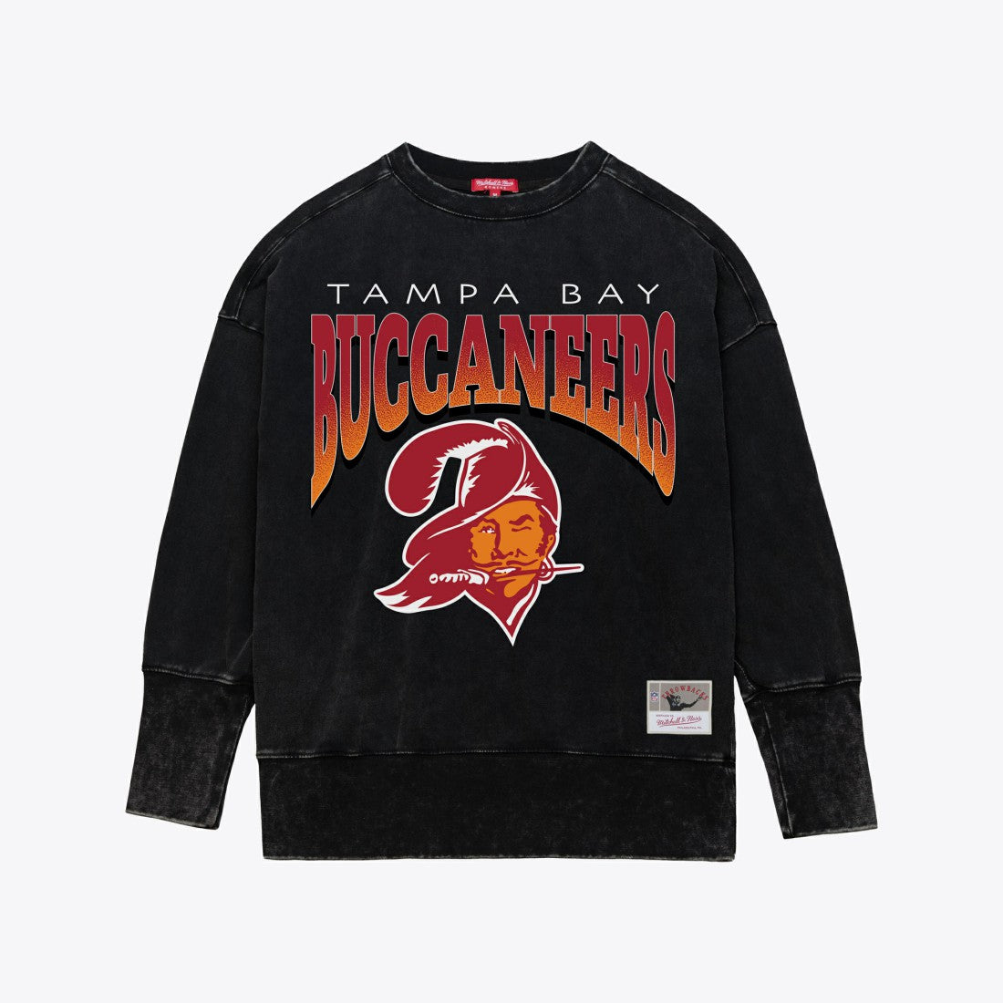 Women's Delineate Mineral Wash Crewneck Sweatshirt - Tampa Bay Buccaneers