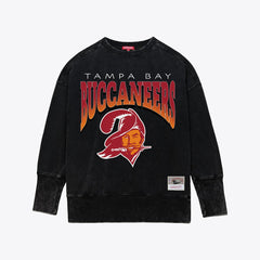 Women's Delineate Mineral Wash Crewneck Sweatshirt - Tampa Bay Buccaneers